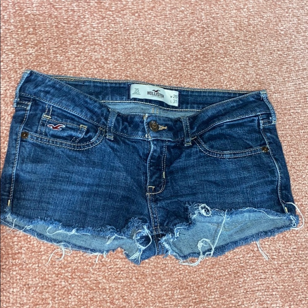 Hollister jean shorts